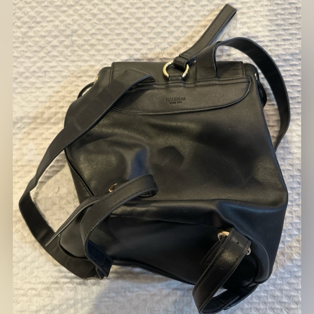 Pull & Bear Black Backpack, Os - image 4